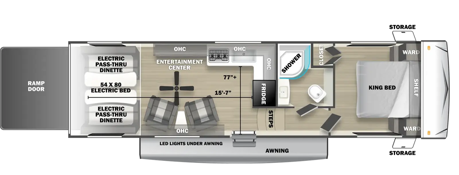 2710SRX Floorplan Image